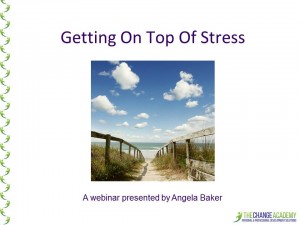 Getting On Top Of Stress